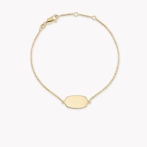 Elaina Delicate Chain Bracelet in 18k Gold Vermeil